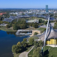 Der Olympiapark soll das Herz der Münchner Sommerspiele werden. (Foto: Sven Hoppe/dpa)