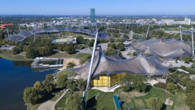 Der Olympiapark soll das Herz der Münchner Sommerspiele werden. (Foto: Sven Hoppe/dpa)