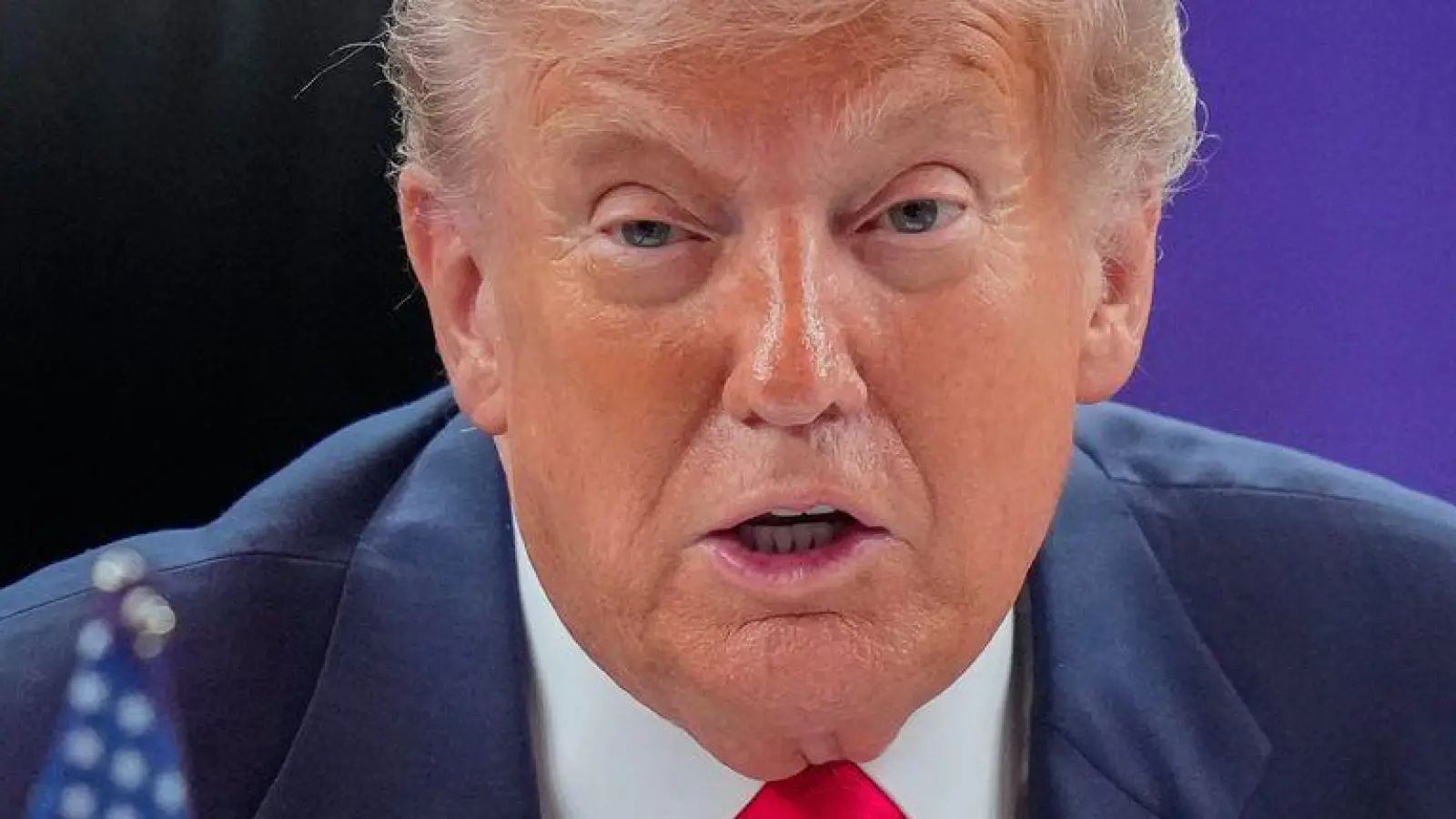 Trump ist derzeit in Asien unterwegs. (Foto: Vincent Thian/AP POOL/AP/dpa)