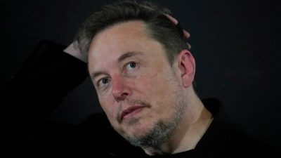 Große Werbekunden kehren Elon Musks Online-Plattform X den Rücken. (Foto: Kirsty Wigglesworth/AP Pool/AP)
