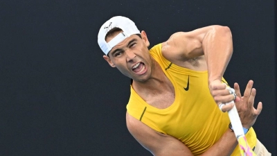 Rafael Nadal wird nicht beim Turnier in Monte-Carlo aufschlagen. (Foto: Darren England/AAP/dpa)