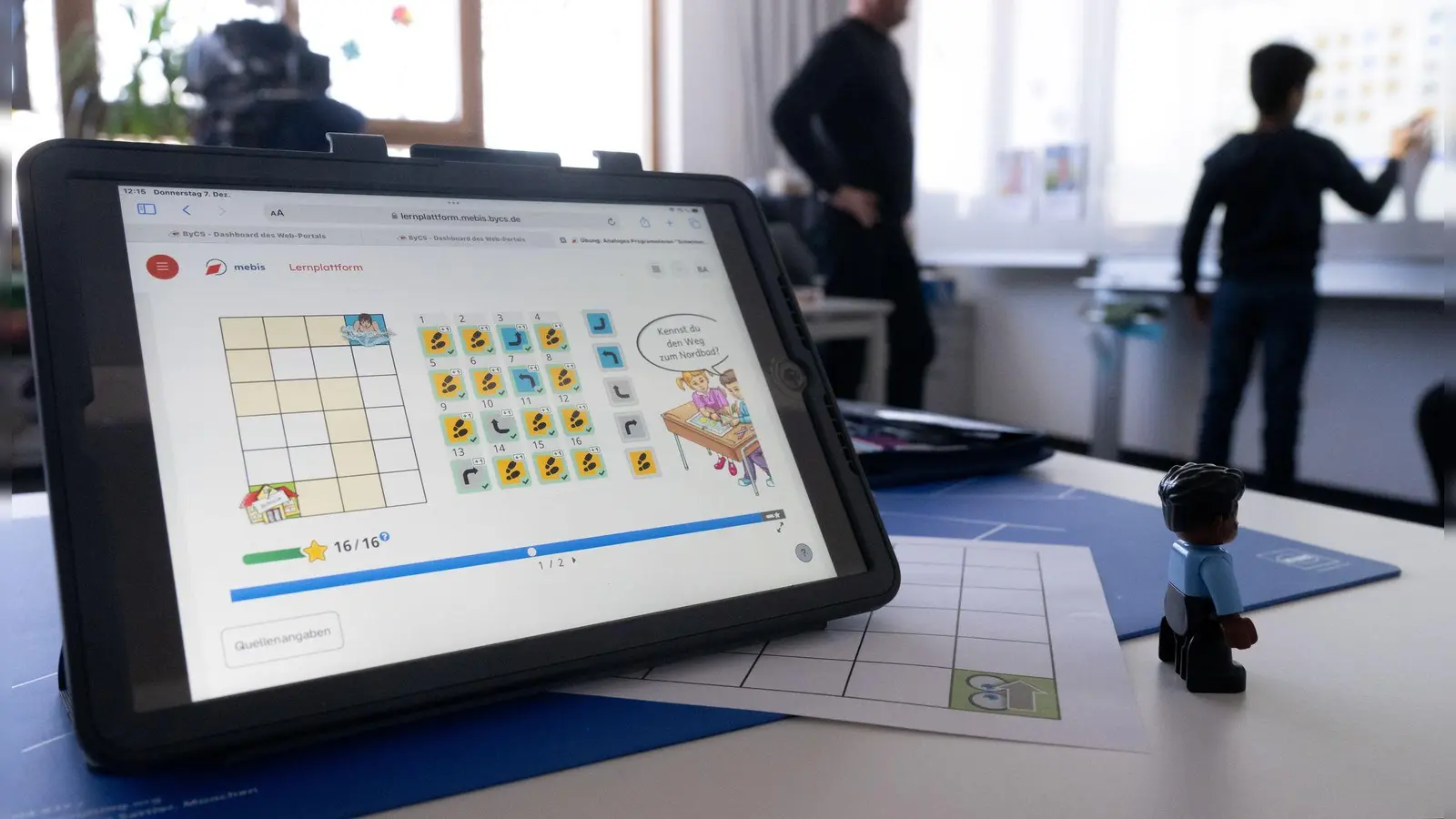 Tablets für alle Schüler ab Klasse 5? Wird es doch nicht geben. (Symbolbild) (Foto: Sven Hoppe/dpa)