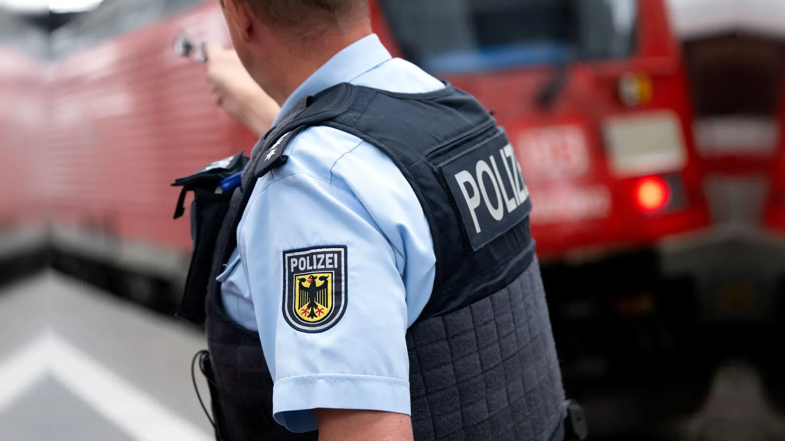 Der Polizeieinsatz wegen einer Spielzeugwaffe beeinträchtigte den Bahnverkehr. (Symbolbild) (Foto: Sven Hoppe/dpa)