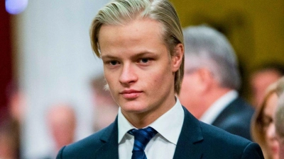 Marius Borg Høiby (29) wird unter anderem vorgeworfen, eine Frau vergewaltigt zu haben. (Archivbild) (Foto: Vegard Wivestad Grott/NTB SCANPIX/EPA/dpa)