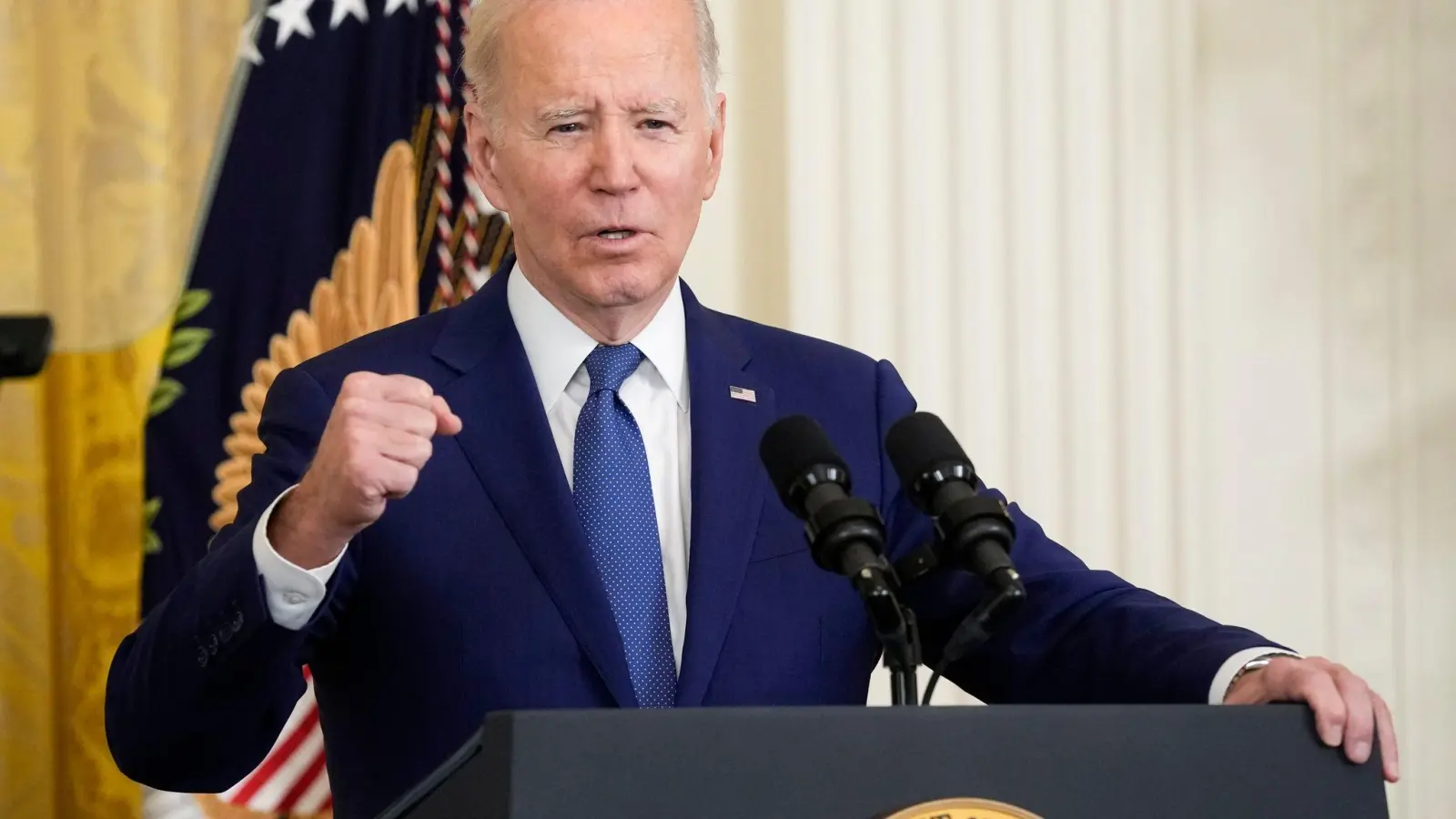 US-Präsident Joe Biden ist verpflichtet, den Kongress über Militäraktionen zu informieren. (Foto: Susan Walsh/AP)