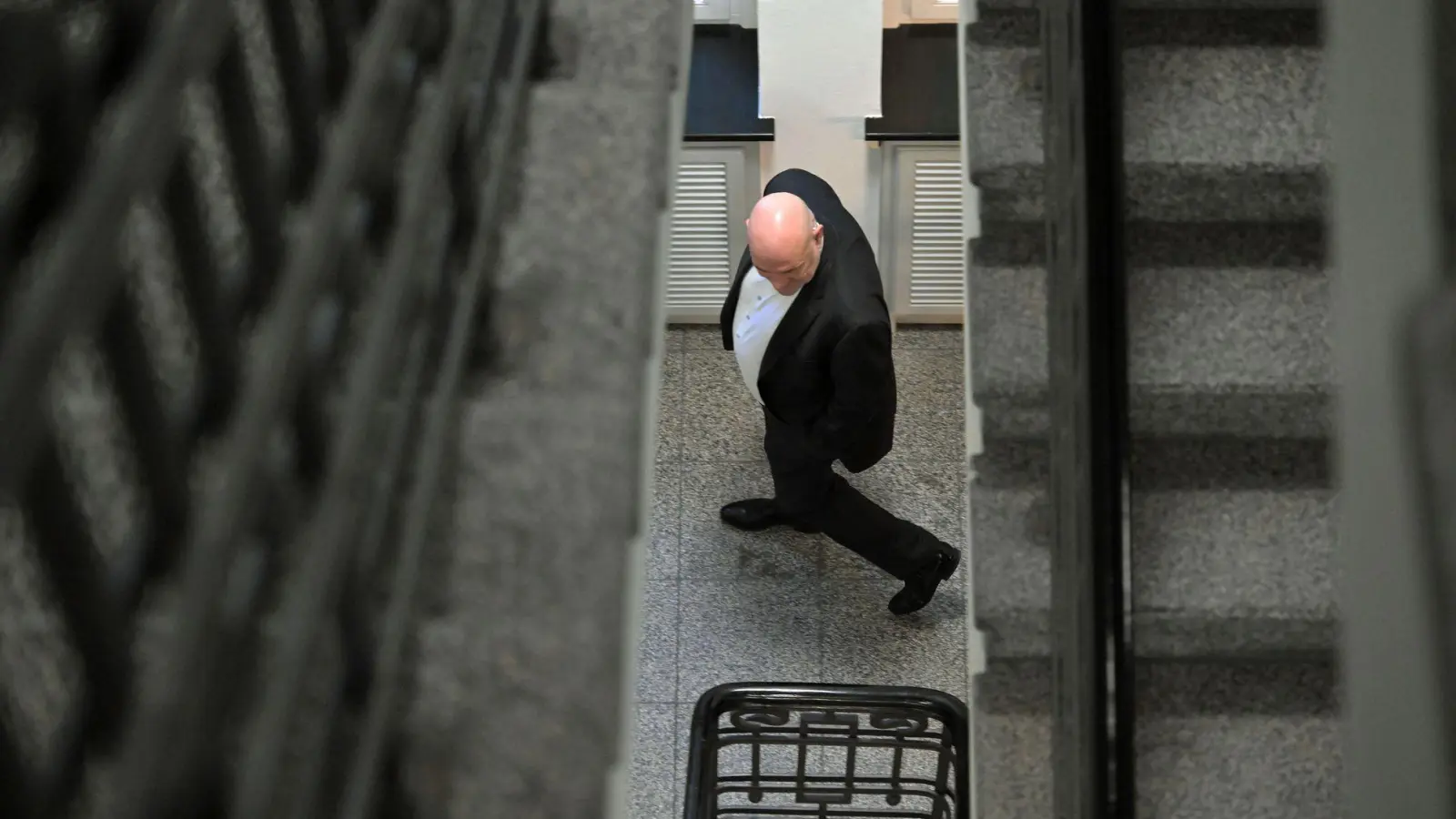 Brandenburgs BSW-Finanzminister Robert Crumbach ist aus der Partei und der Landtagsfraktion ausgetreten (Archivbild). (Foto: Michael Bahlo/dpa)