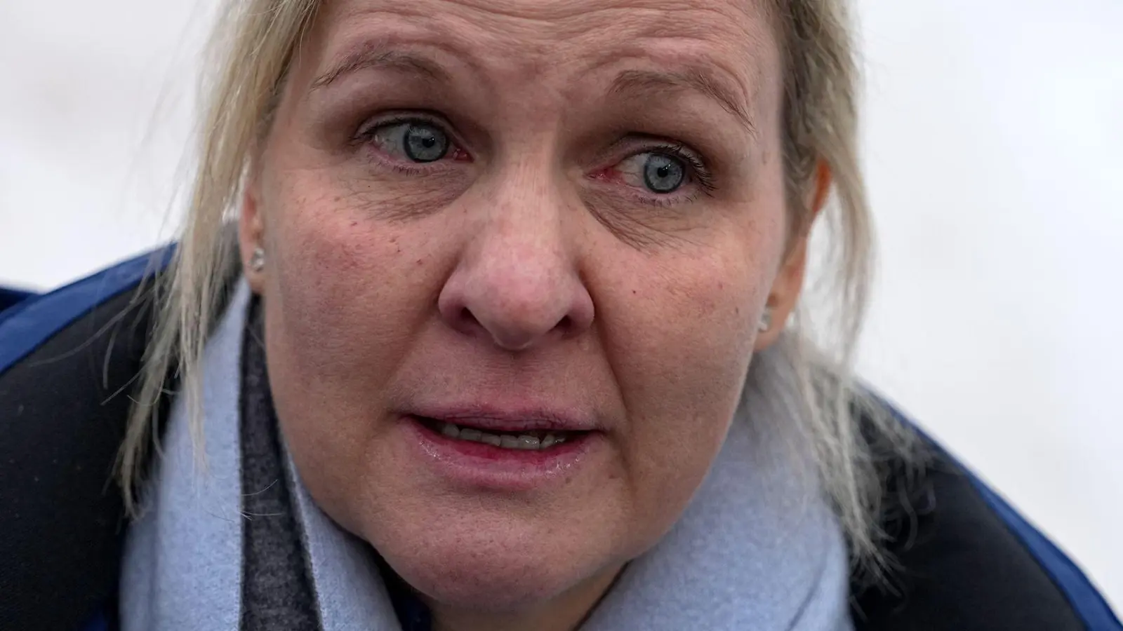 IOC-Präsidentin Kirsty Coventry zeigte sich nach dem Ausschluss des Ukrainers Heraskewytsch emotional. (Foto: Fatima Shbair/AP/dpa)