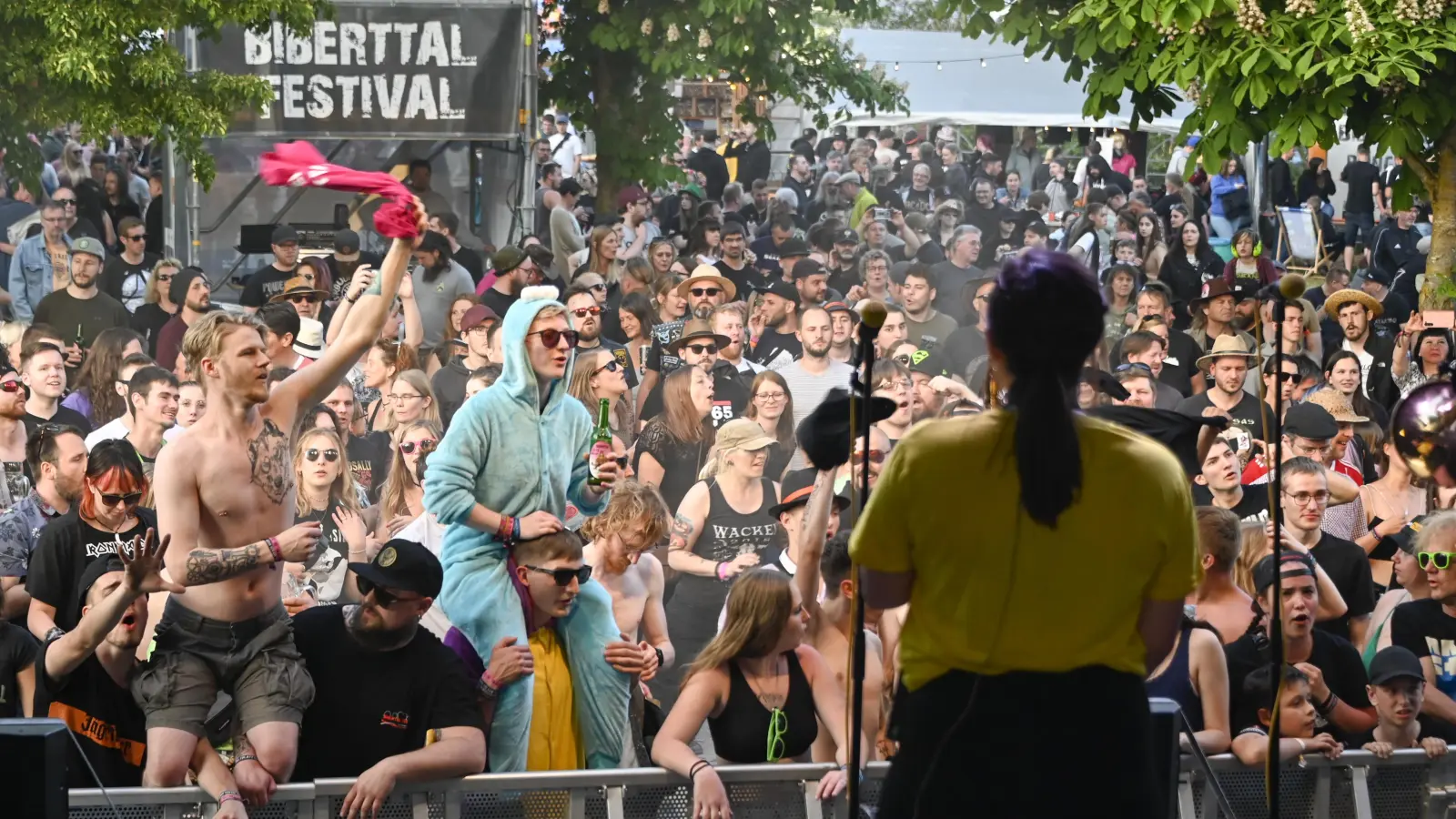 Musik, Gemeinschaft und Nachhaltigkeit beim Biberttal-Festival 2025 in Andorf.  (Foto: NICOLE/Music-Event-Reports)