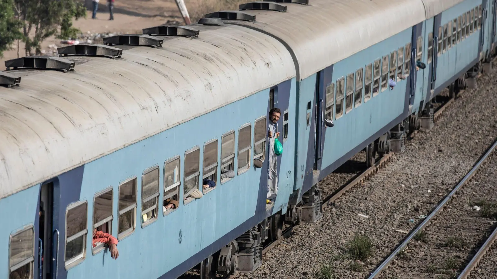 Der Zustand vieler Züge und Gleise in Ägypten ist schlecht. (Archivbild) (Foto: Gehad Hamdy/dpa)