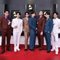 Erfolg vor der Wehrdienstpause: Die Band BTS kommt zu den 64th Annual Grammy Awards im Jahr 2022. (Archivfoto) (Foto: Jordan Strauss/Invision/AP/dpa)