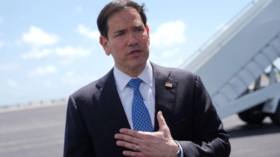 Rubio hält eine Einigung mit Kuba aktuell nicht für wahrscheinlich.  (Foto: Julia Demaree Nikhinson/Pool AP/AP/dpa)