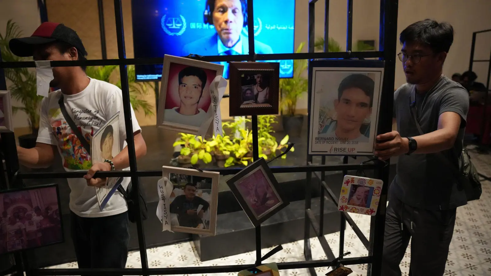 Der 80 Jahre alte Duterte blieb der Anhörung ohne Angabe von Gründen fern. (Foto: Aaron Favila/AP/dpa)