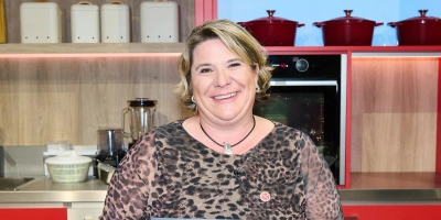 Angela Röschinger trat im Jahresfinale der ZDF-Küchenschlacht 2025 an. (Foto: ZDF/Gunnar Nicolaus)