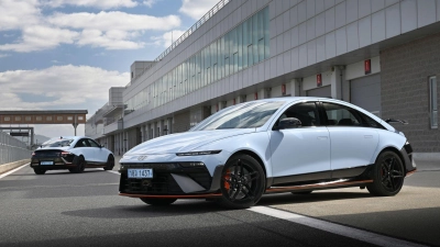 Elektrisches Kraftpaket: Hyundai bringt zum Frühjahr den Ioniq 6 auch als N-Modell auf den Markt. (Foto: Hyundai/dpa-tmn)