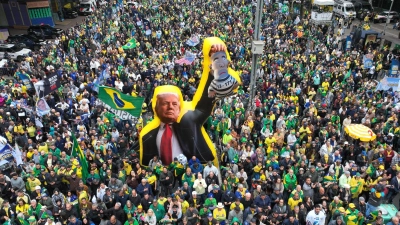 Der brasilianische Geheimdienst Abin hat auf ein Risiko von Einflussnahme oder Einmischung der USA auf die Wahl hingewiesen. (Archivbild) (Foto: Andre Penner/AP/dpa)