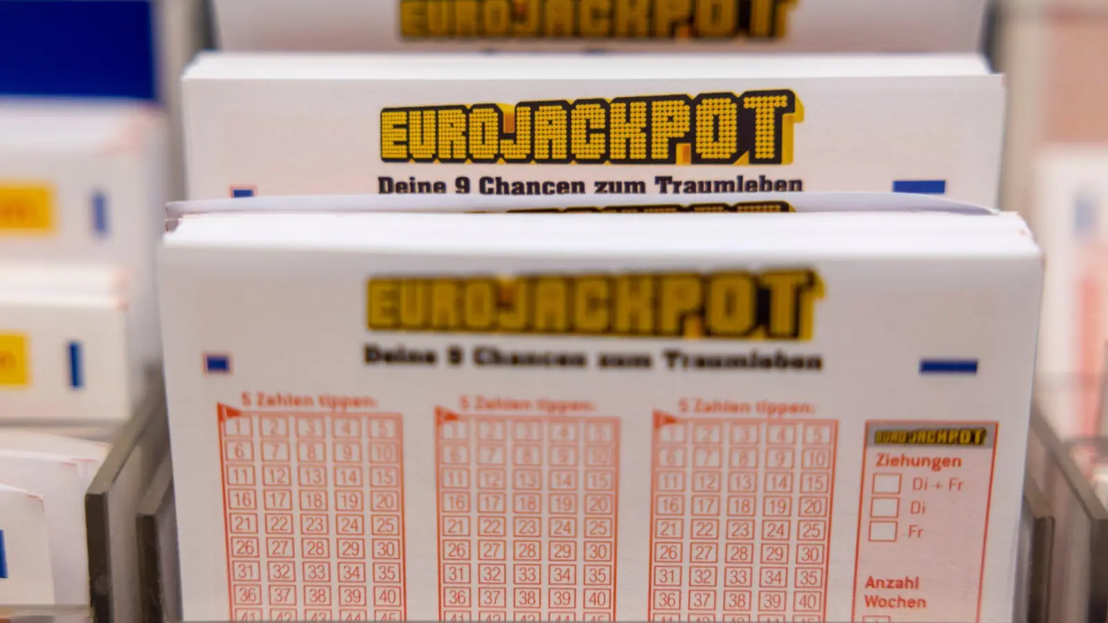 Über 40 Millionen Euro auf einen Schlag - das gelang per Eurojackpot in Bayern. (Symbolbild) (Foto: Thomas Banneyer/dpa)