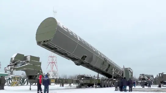 Russland besitzt einen großen Teil der Atomwaffen auf der Erde. (Foto: -/RU-RTR Russian Television/AP/dpa)