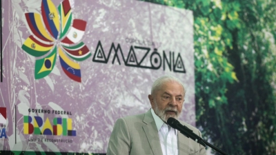 Der brasilianische Präsident Lula fordert die Industriestaaten auf, ihren eigenen Beitrag zum Klima- und Umweltschutz zu leisten. (Foto: Filipe Bispo/dpa)