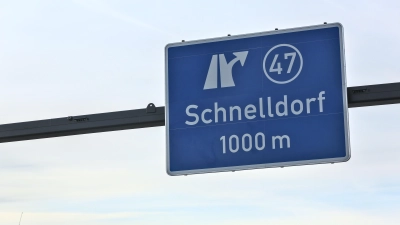 Die A6 zwischen Schnelldorf und Crailsheim ist derzeit voll gesperrt. (Symbolbild: Tizian Gerbing)