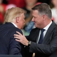 Der Audi-Chef war Teil einer Wahlkampfveranstaltung. (Foto: Mike Stewart/AP/dpa)