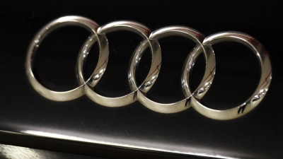 Die Ringe des Audi-Logos. (Foto: Caroline SeidSeidel-Dißmannel/dpa)