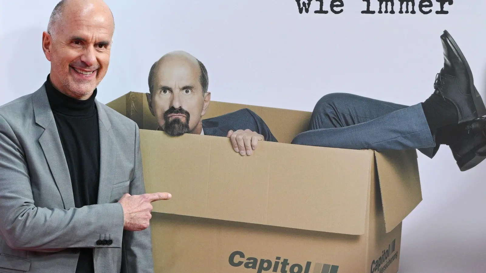 Christoph Maria Herbst sieht keine Ähnlichkeiten zu seiner Figur Stromberg.  (Foto: Jens Kalaene/dpa)