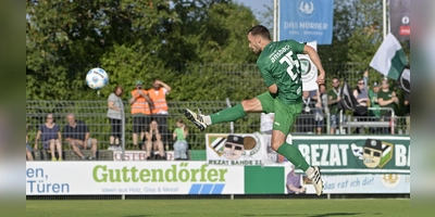 Eric Weeger (hier in einem Heimspiel) brachte die Ansbacher in Führung. (Foto: Martin Rügner)