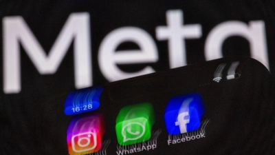 Instagram, WhatsApp und Facebook gehören zu Meta. (Foto: Jens Büttner/dpa)