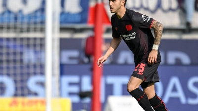 Wechselt Exequiel Palacios nach England? (Archivbild) (Foto: Harry Langer/dpa)