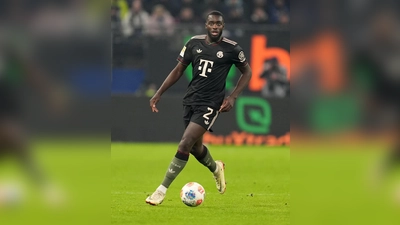 Verlängert er beim FC Bayern oder nicht? Dayot Upamecano.  (Foto: Marcus Brandt/dpa)