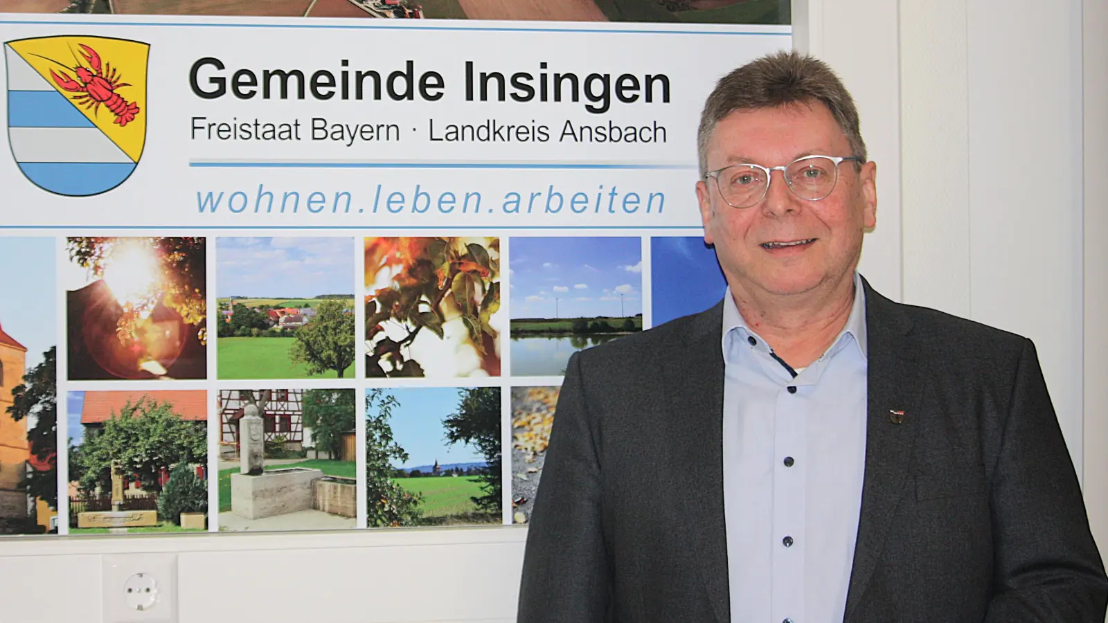 Zwölf Jahre im Amt hat Peter Köhnlechner bereits hinter sich, auch die kommenden sechs will er Bürgermeister bleiben. (Foto: Susanne Landgraf)