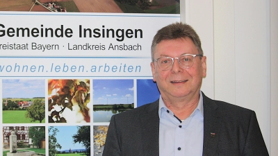 Peter Köhnlechner, Bürgermeister der Gemeinde Insingen (Foto: Susanne Landgraf)
