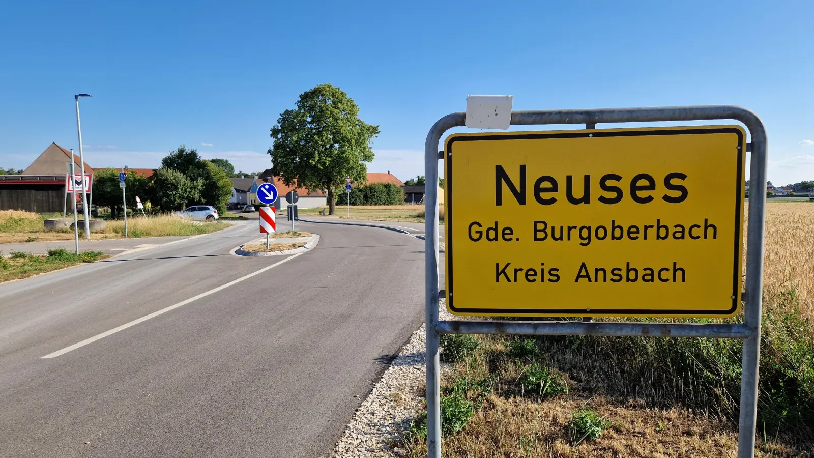 In Neuses werden bald die Straßen aufgegraben. Das Abwassersystem wird von einer Misch- auf eine Trennkanalisation umgestellt. (Foto: Andrea Walke)