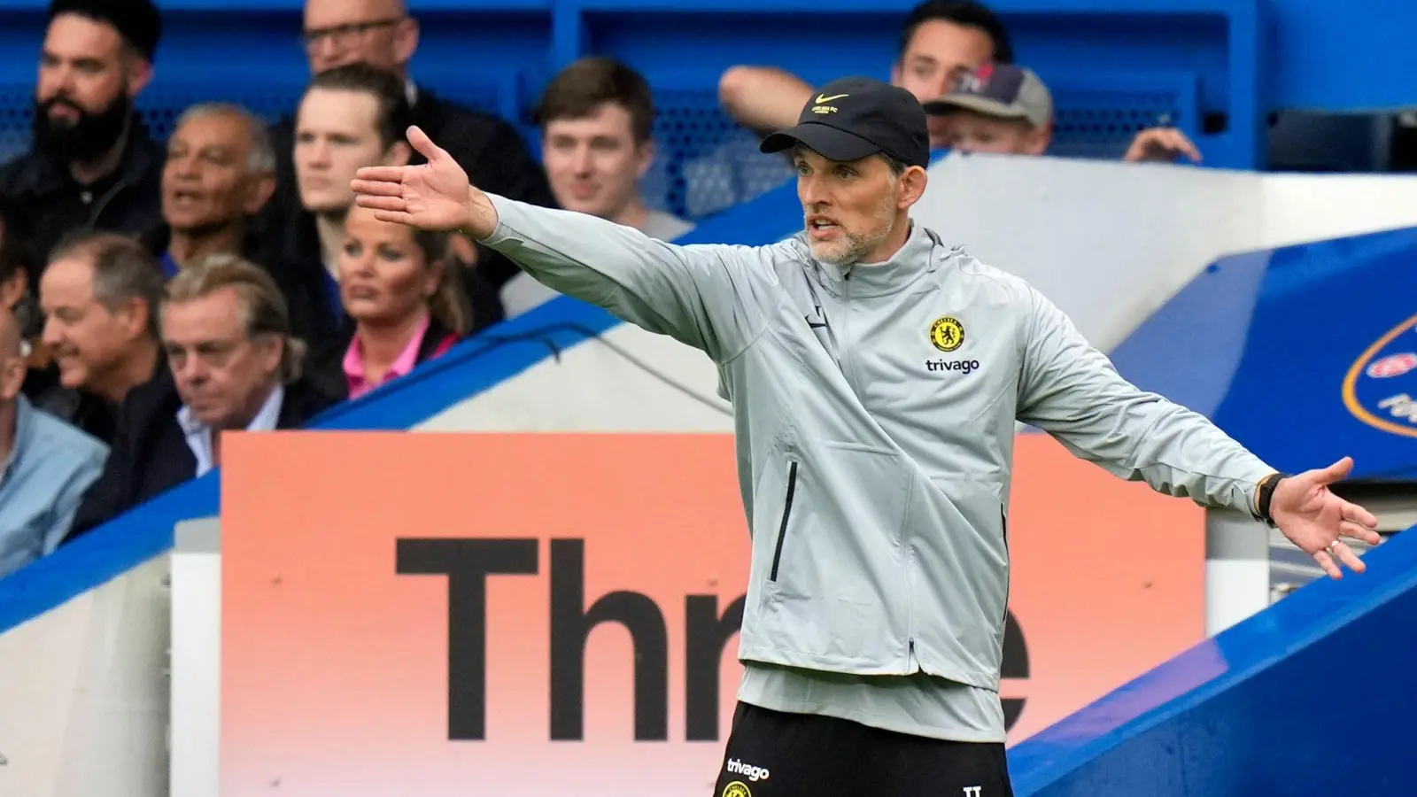 Chelsea-Coach Thomas Tuchel schließt einen Rücktritt in der laufenden Saison aus. (Foto: Alastair Grant/AP/dpa/Archiv)