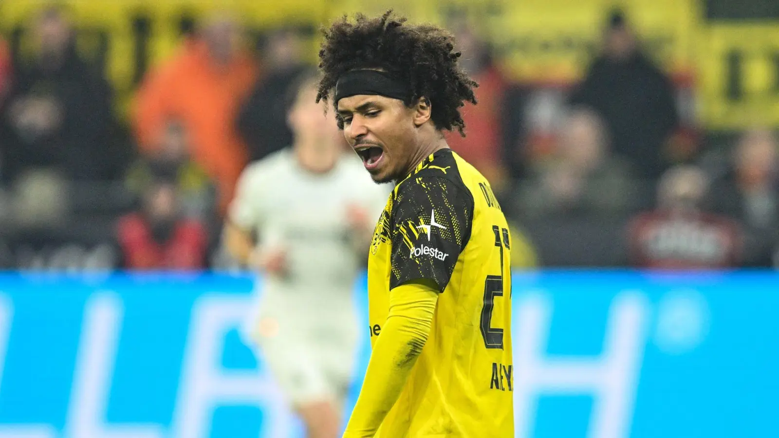 Karim Adeyemi fiel gegen Gladbach negativ auf. (Foto: Bernd Thissen/dpa)