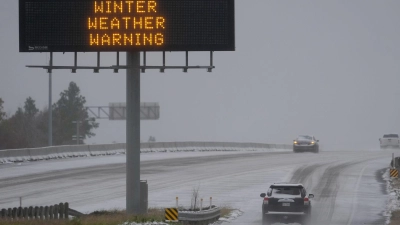 Für Millionen Menschen in den USA gelten Wetterwarnungen. (Foto: David J. Phillip/AP/dpa)