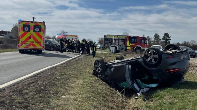 Am Freitagmittag ereignete sich in Bad Windsheim ein Unfall. (Foto: Feuerwehr Bad Windsheim)