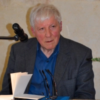 Karl Corino 2019 bei einer Lesung in Dinkelsbühl (Archivfoto: Peter Tippl)