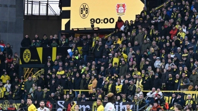 Borussia Dortmund und Bayer 04 Leverkusen trennten sich 1:1-Unentschieden. (Foto: Bernd Thissen/dpa)