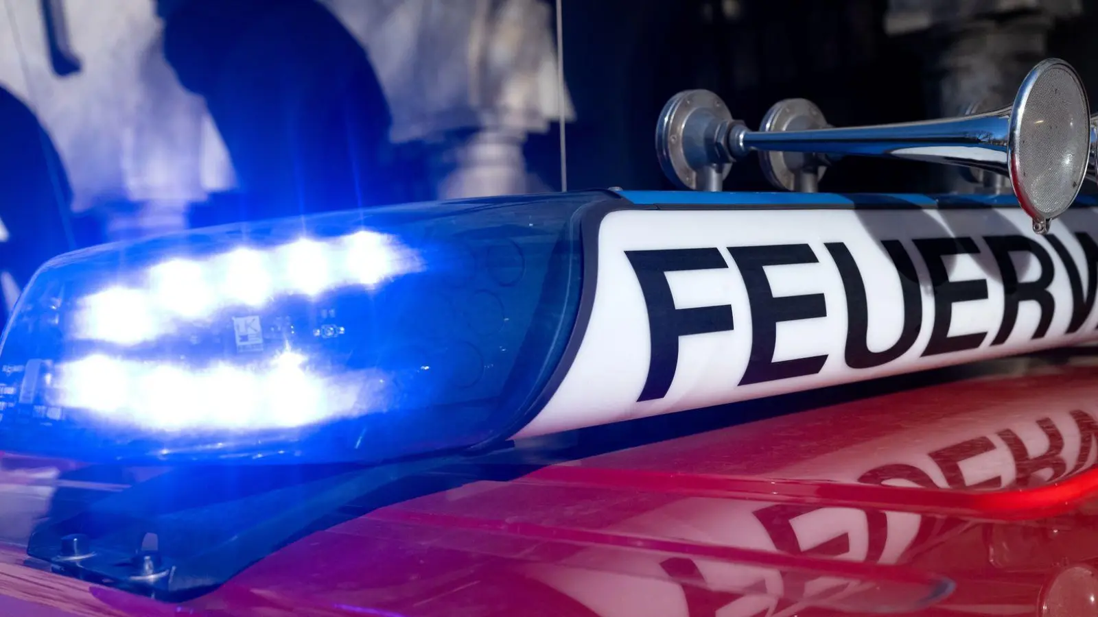 Im nördlichen Oberbayern wird eine Doppelhaushälfte durch einen Brand schwer beschädigt. Ein Hund ist bei dem Feuer allein daheim - und wird von einem Zeugen gerettet. (Symbolbild) (Foto: Sven Hoppe/dpa)