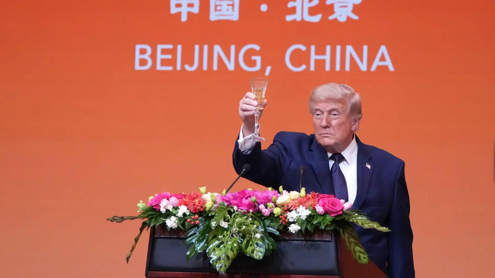 Der Iran-Krieg war Thema beim Treffen von US-Präsident Donald Trump und Chinas Staatschef XI Jinping. (Foto: Mark Schiefelbein/AP/dpa)