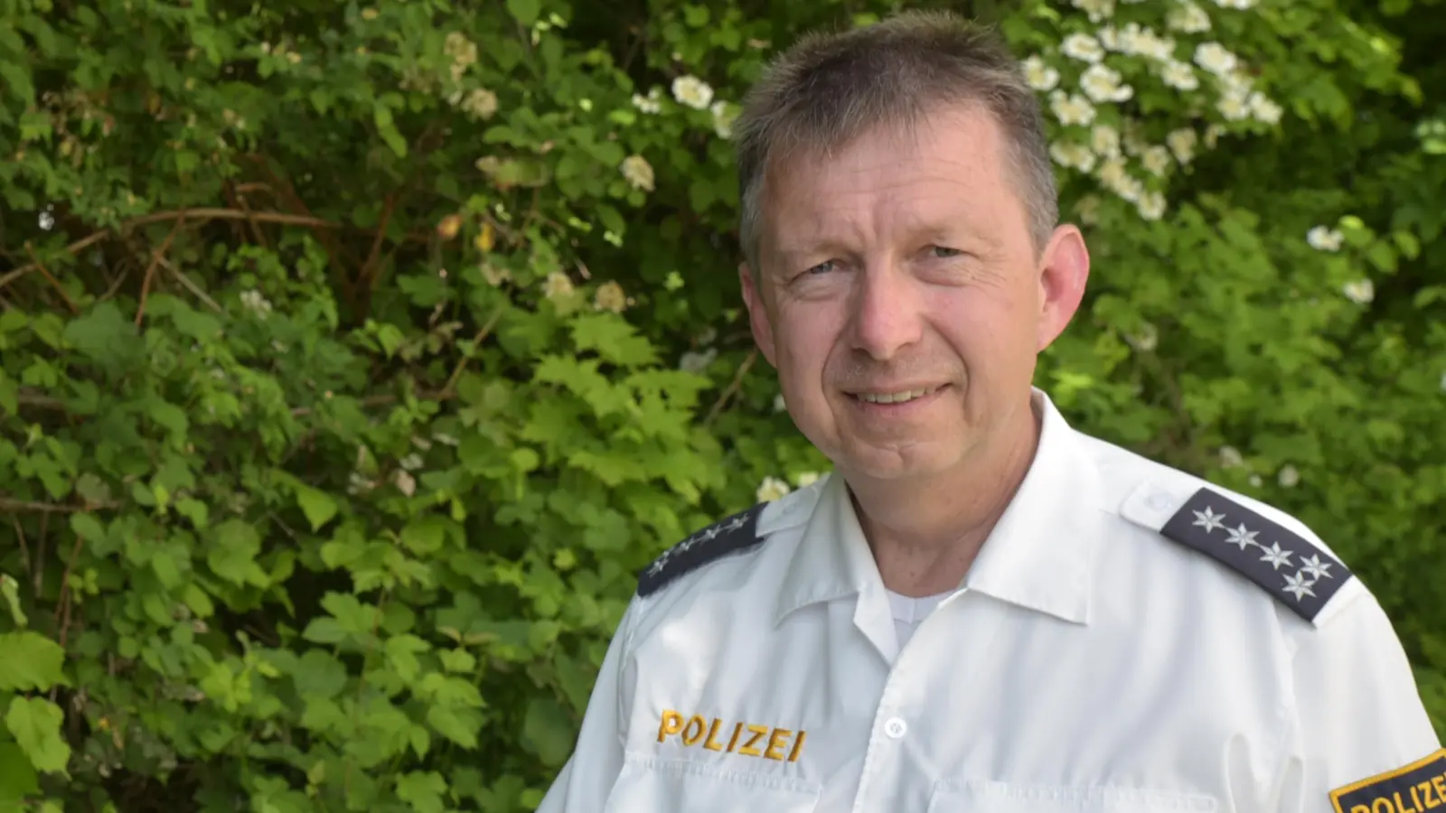 Auch er ist Stammgast beim Festival: Einsatzleiter Stefan Schuster. (Foto: Manfred Blendinger)