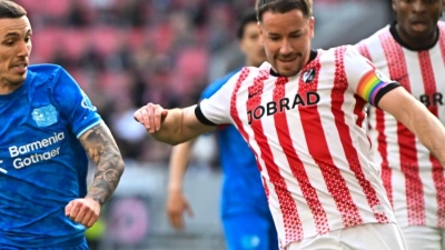 Es war ein packendes Duell zwischen Freiburg und Leverkusen. (Foto: Achim Keller/dpa)