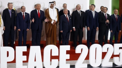 Der „Gipfel für den Frieden“ in Ägypten soll das Ende des Kriegs im Gazastreifen markieren. (Foto: Yoan Valat/Pool EPA/AP/dpa)