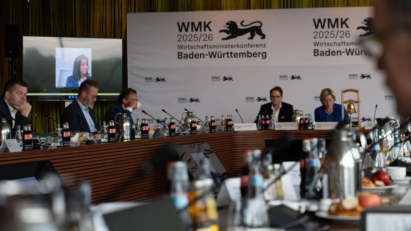 Wirtschaftsministerkonferenz in Stuttgart. (Foto aktuell). (Foto: Markus Lenhardt/dpa)