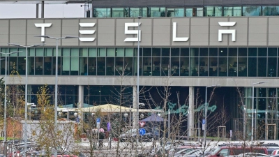 Autobauer Tesla will auf einer angrenzenden Fläche von rund 170 Hektar einen Güterbahnhof, Lagerhallen und eine Betriebs-Kita errichten. (Foto: Patrick Pleul/dpa)