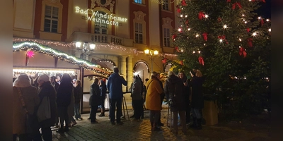 Die geplanten Veränderungen beim diesjährigen Weihnachtsmarkt in Bad Windsheim sorgen aktuell für Zündstoff. (Archivbild: Anna Franck)