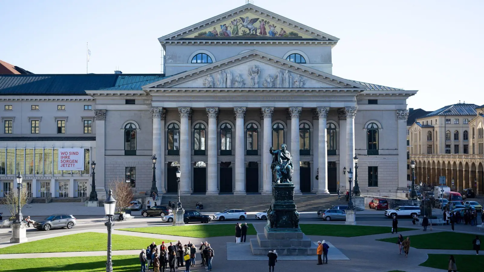 Die Bayerische Staatsoper zeigt das neue Werk „Of One Blood“. (Archivbild) (Foto: Sven Hoppe/dpa)