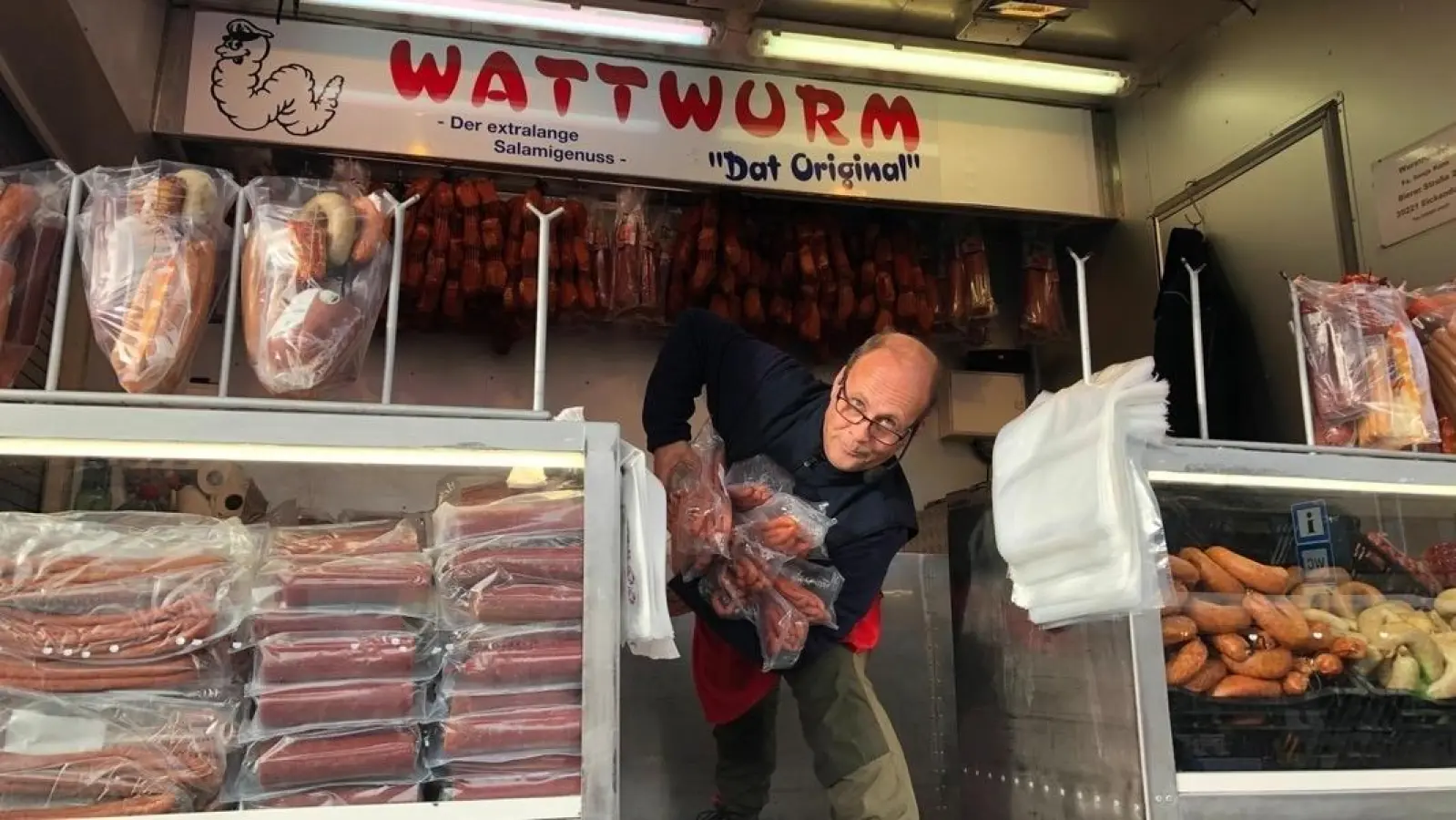 Zusammen mit der Marktschreier-Gilde kommt erstmals der „Wattwurm“ nach Bad Windsheim. (Foto: Janet Neiser)