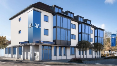 Die Hauptstelle der Raiffeisenbank Bad Windsheim (Foto: Tobias Niedenzu)